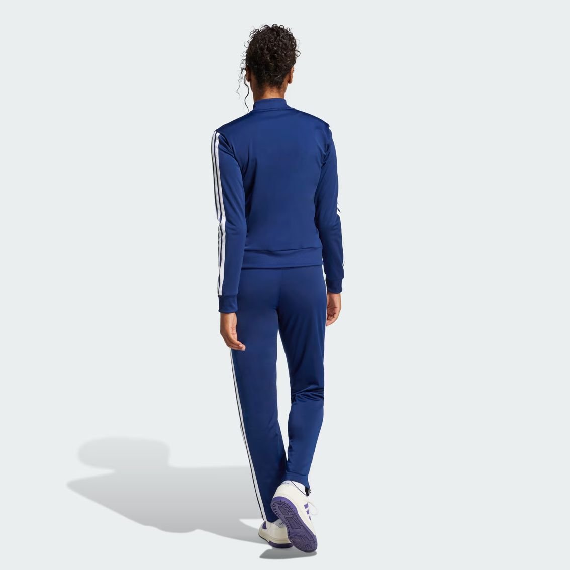 Agasalho Adidas Feminino Essentials 3-Stripes JD5435