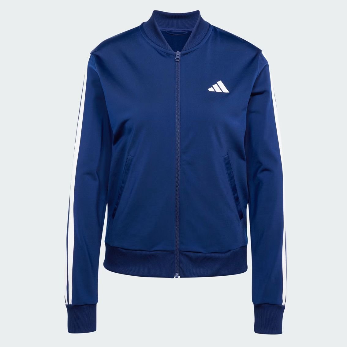 Agasalho Adidas Feminino Essentials 3-Stripes JD5435