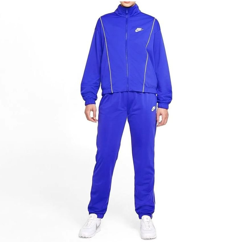 Agasalho Nike Nsw Essential Pqe Trk Suit Feminino Dd5860-430