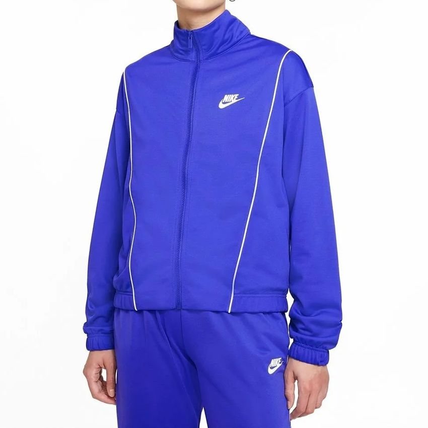 Agasalho Nike Nsw Essential Pqe Trk Suit Feminino Dd5860-430
