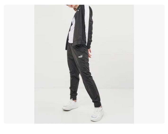 Agasalho Puma Baseball Tricot Feminino 585963 Preto