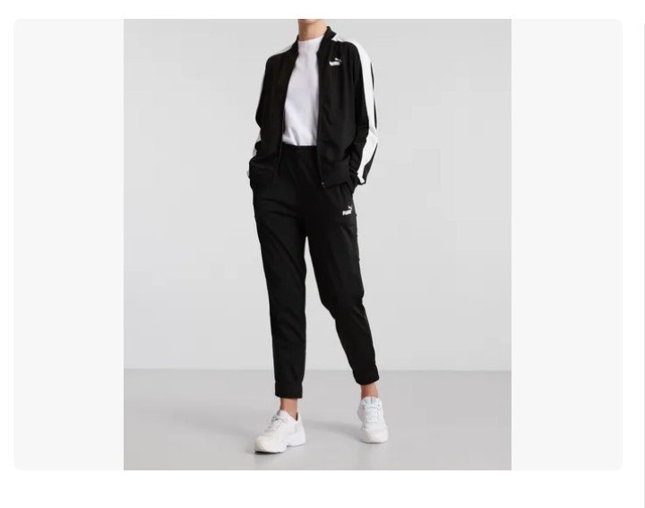 Agasalho Puma Baseball Tricot Feminino 585963 Preto