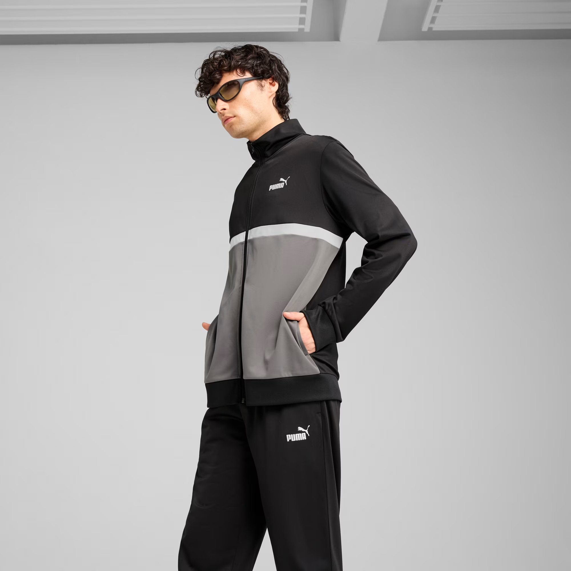 Agasalho Puma Masculino Poly ColorBlock 684850