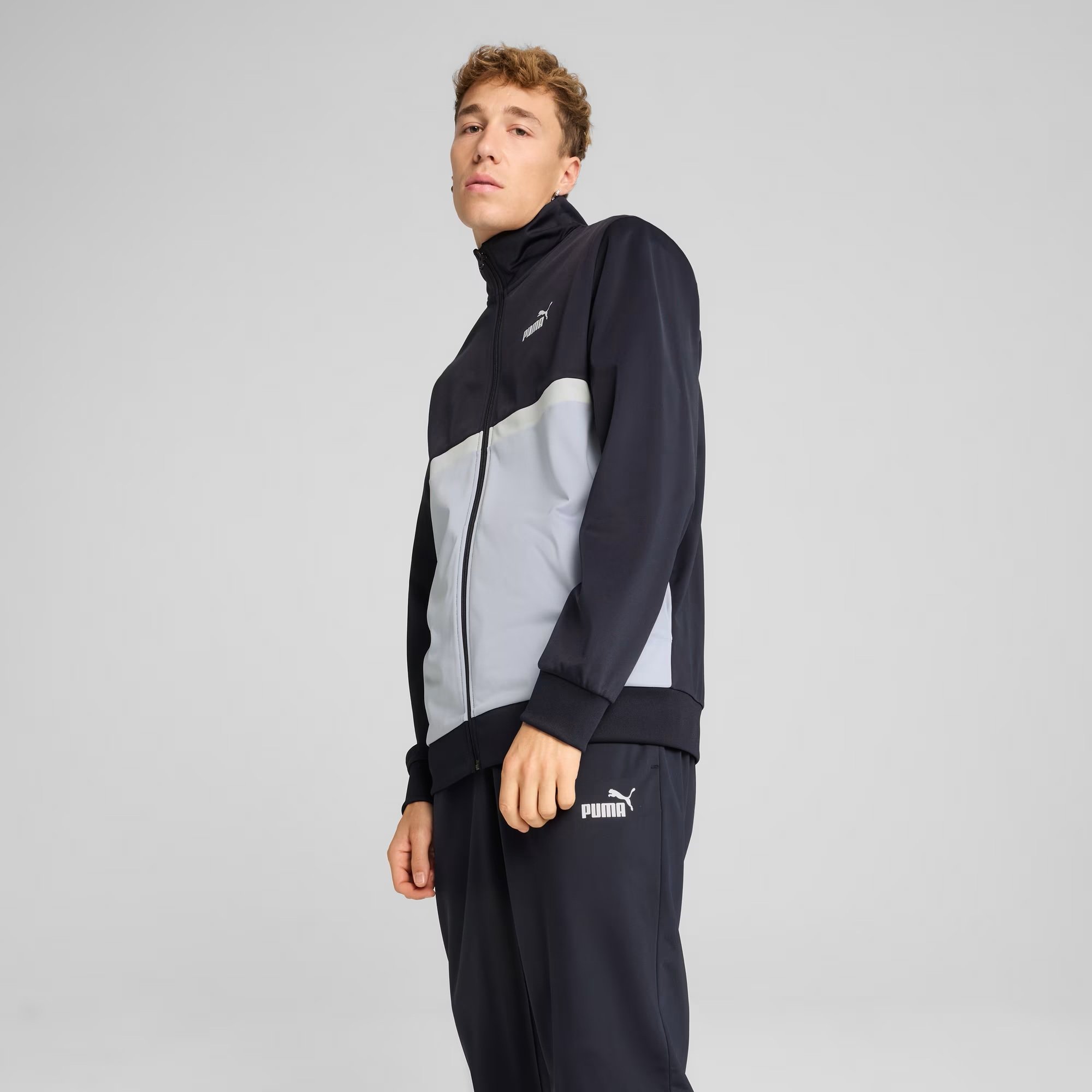 Agasalho Puma Masculino Poly ColorBlock 684850