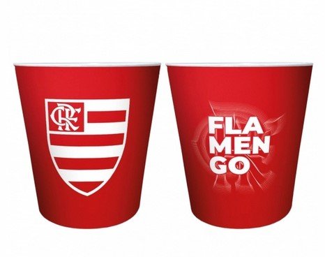 Balde Pipoca Flamengo Oficial Licenciado 607333