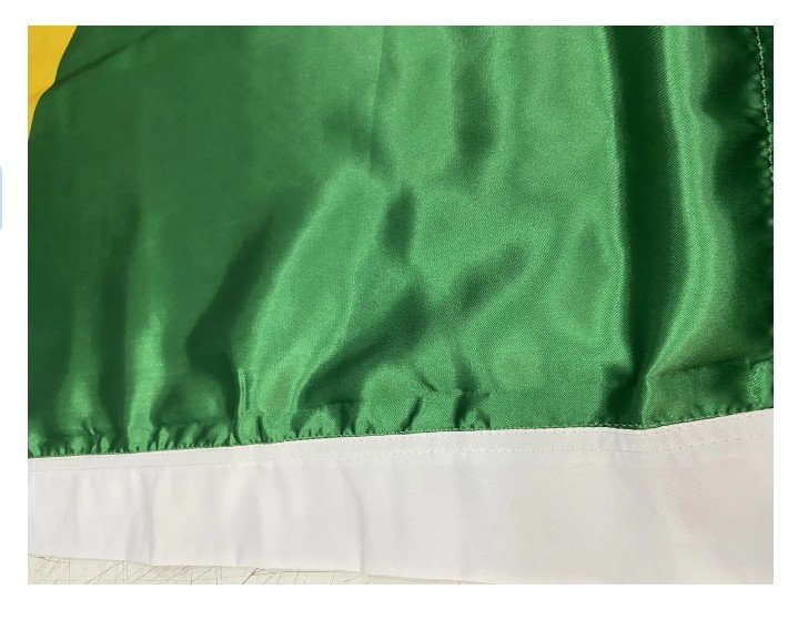 Bandeira do Brasil Oficial Estampada 1 lado 130x90cm