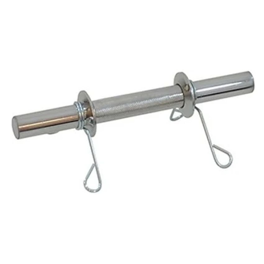 Barra Maciça Polimet 30cm Cromada Com Presilha