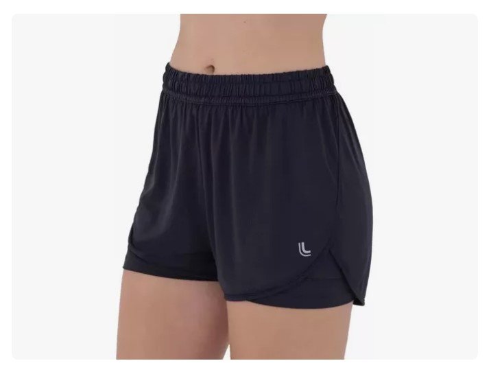 Bermuda Lupo Feminino AF Duplo Running 77261