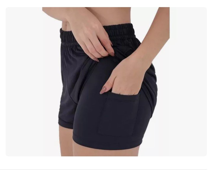 Bermuda Lupo Feminino AF Duplo Running 77261