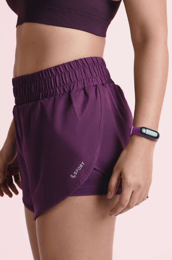 Bermuda Lupo Feminino AF Duplo Running 77261