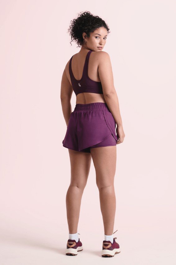 Bermuda Lupo Feminino AF Duplo Running 77261