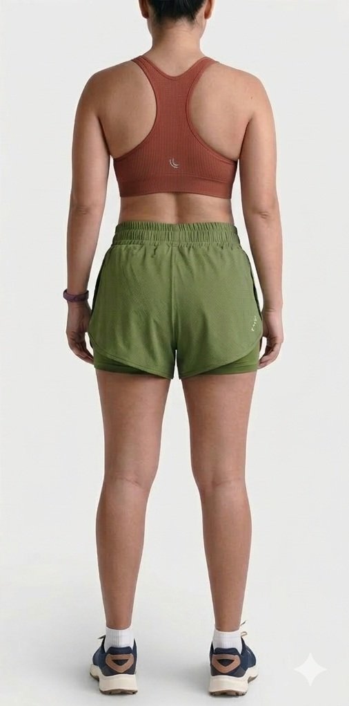 Bermuda Lupo Feminino AF Duplo Running 77261