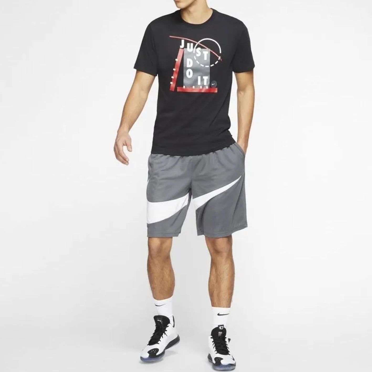 Bermuda Nike Nk Df Hbr Short 2.0 Basquete Bv9385-068