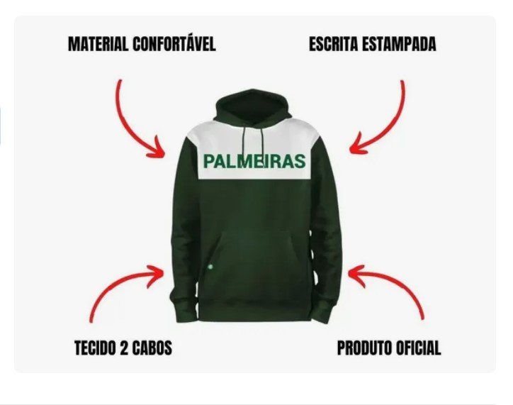 Blusa Palmeiras Oficial Masculina Surf P1211302
