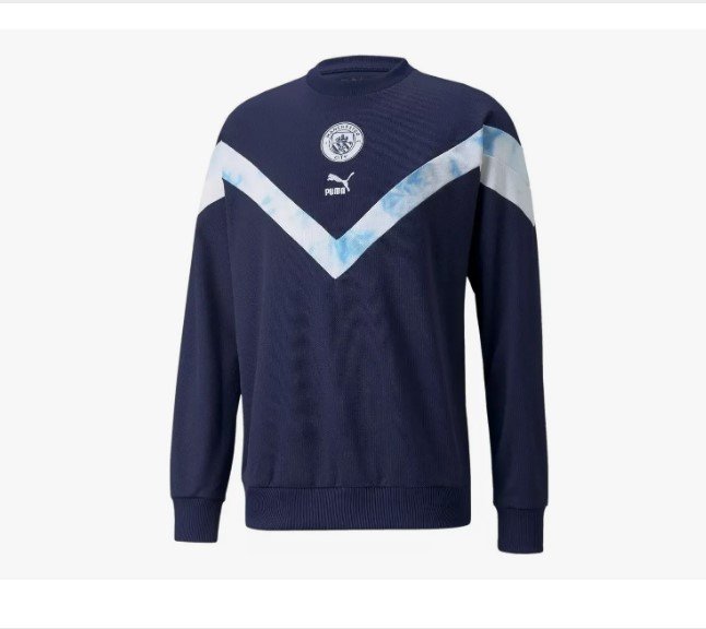 Blusa Puma Manchester City Oficial Track Iconic 765201