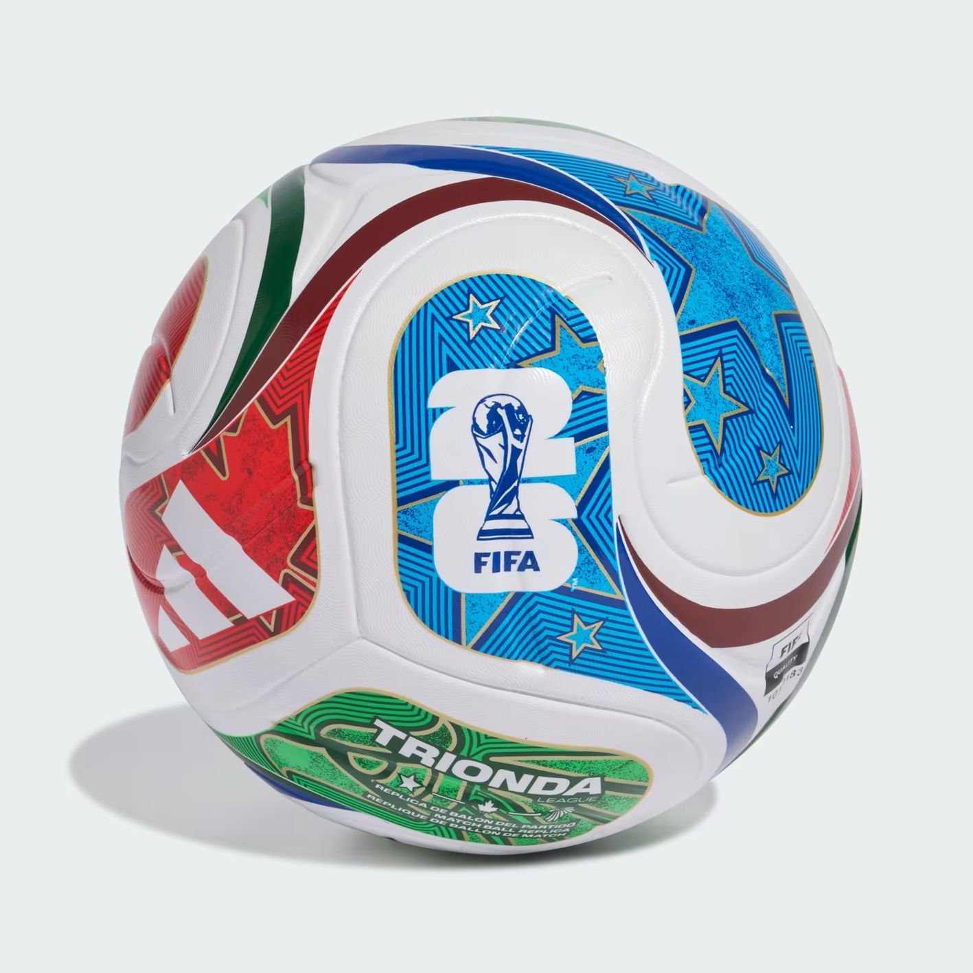 Bola Campo Adidas Copa 2026 Trionda WC LGE 5 com caixa JD8045
