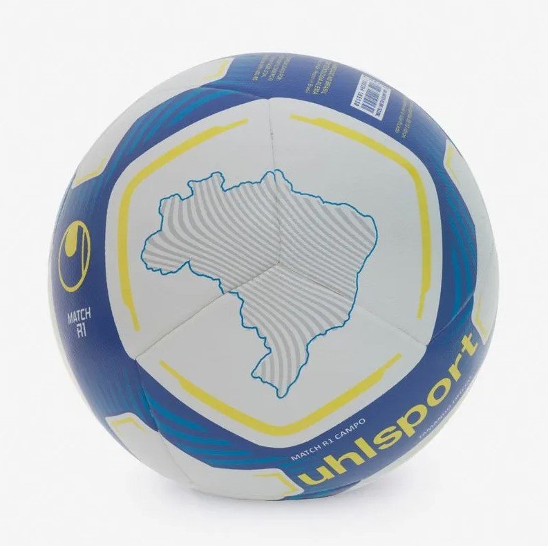Bola Campo Uhlsport Match R1 Brasileirão 24 75228C
