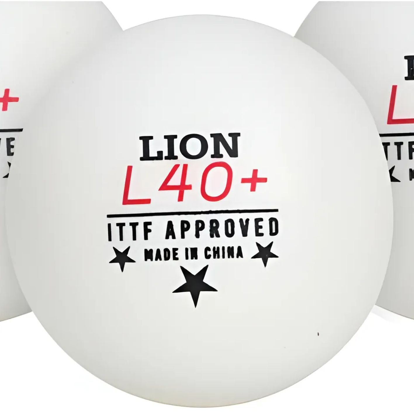 Bola Ping Pong DHS Lion 3 Estrelas ITTF 31005P