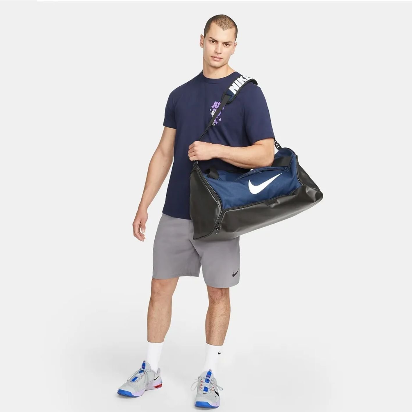 Bolsa Mala Nike Brasilia 9.5 Média 60 Litros Dh7710-410