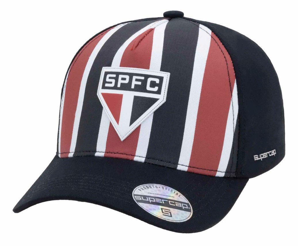 Bone São Paulo Silk e Patch Frontal Supercap 40530