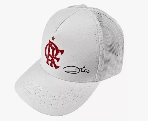 Bone Supercap Flamengo Zico Silk 3D 30348