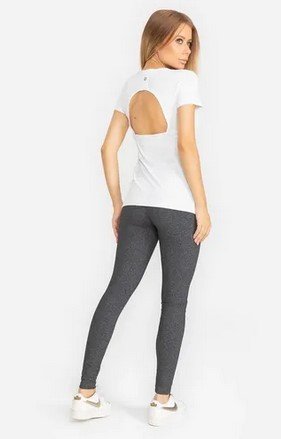 Calça Legging Trinys Ginástica Confortável Linda A724 Mescl