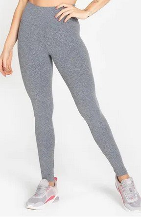 Calça Legging Trinys Ginástica Confortável Linda A724 Mescl