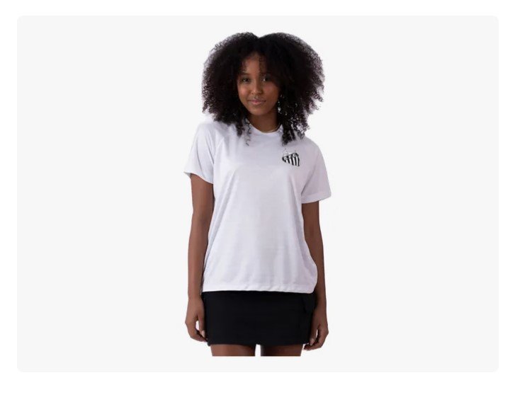 Camisa Santos Braziline MANTO Feminina