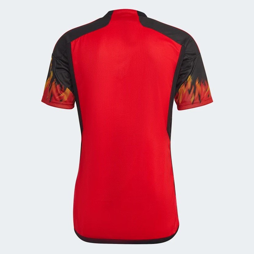 Camisa adidas Bélgica Home Oficial 1 2022 Hd9412