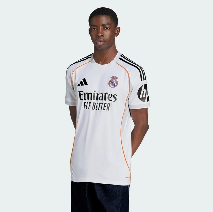 Camisa Adidas Real Madrid I Masculina 25/26 JJ1931