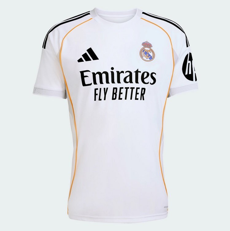 Camisa Adidas Real Madrid I Masculina 25/26 JJ1931