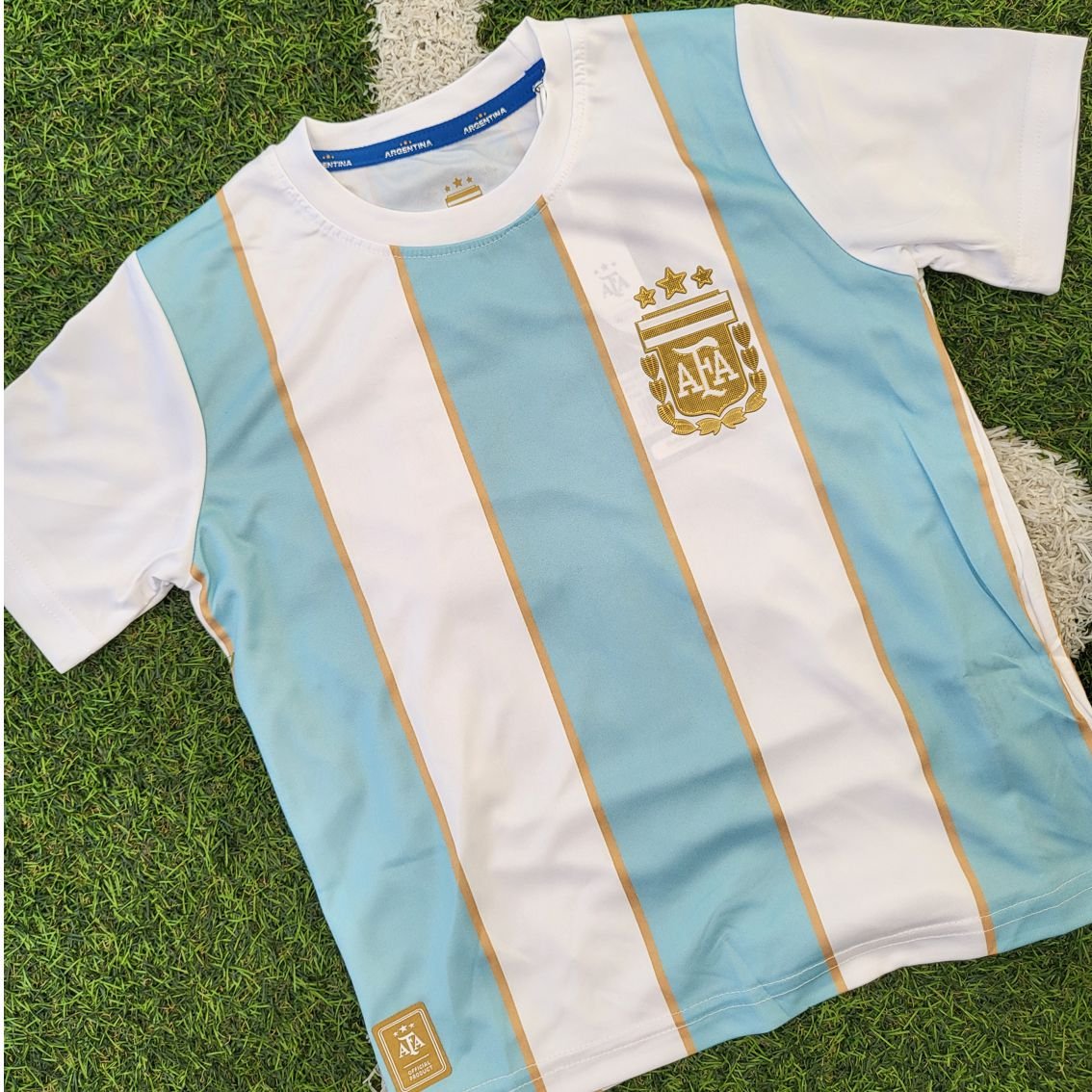 Camisa Argentina Messi Masculina Balboa 14789