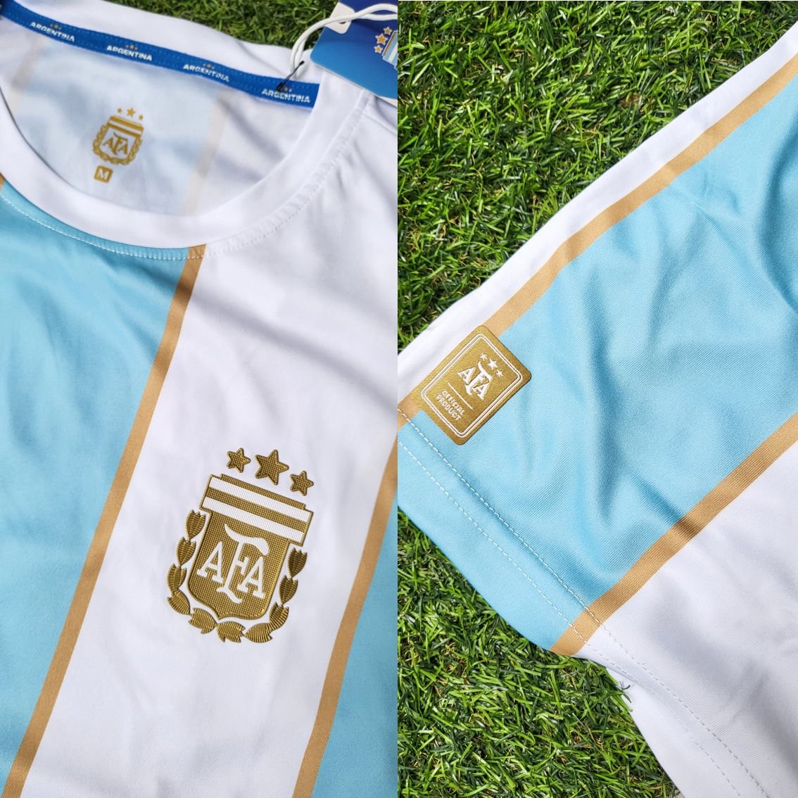 Camisa Argentina Messi Masculina Balboa 14789
