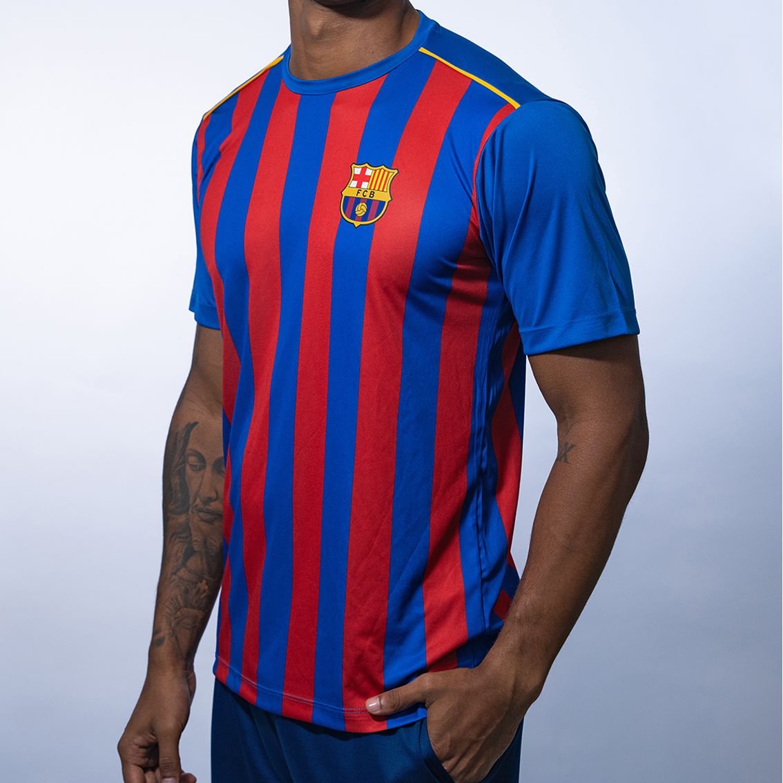 Camisa Balboa BARCELONA Masculina Dry 14193BC
