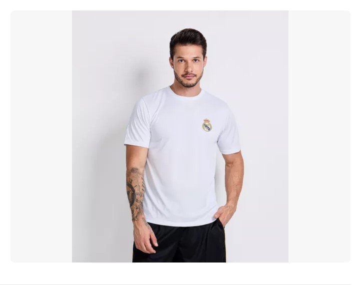 Camisa Balboa Real Madrid Masculina Dry 14744