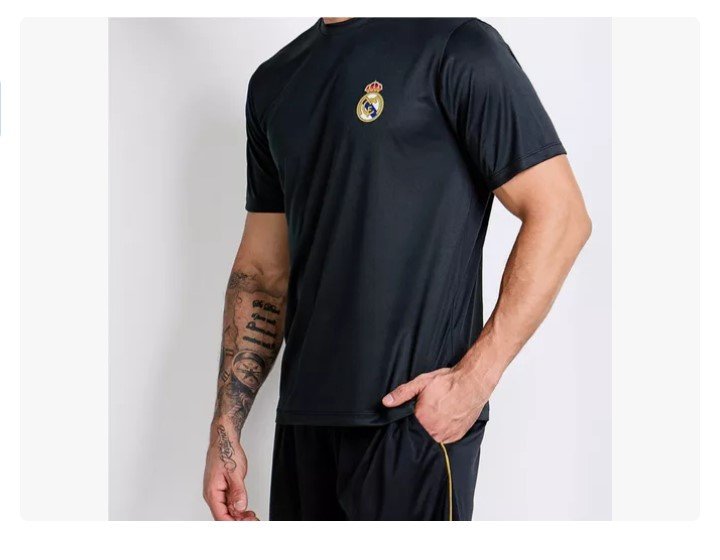Camisa Balboa Real Madrid Masculina Dry 14744