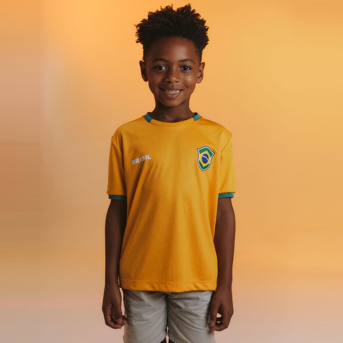 Camisa Brasil Infantil IPE Braziline