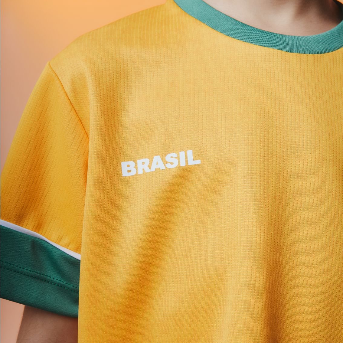 Camisa Brasil Infantil SAGA Braziline