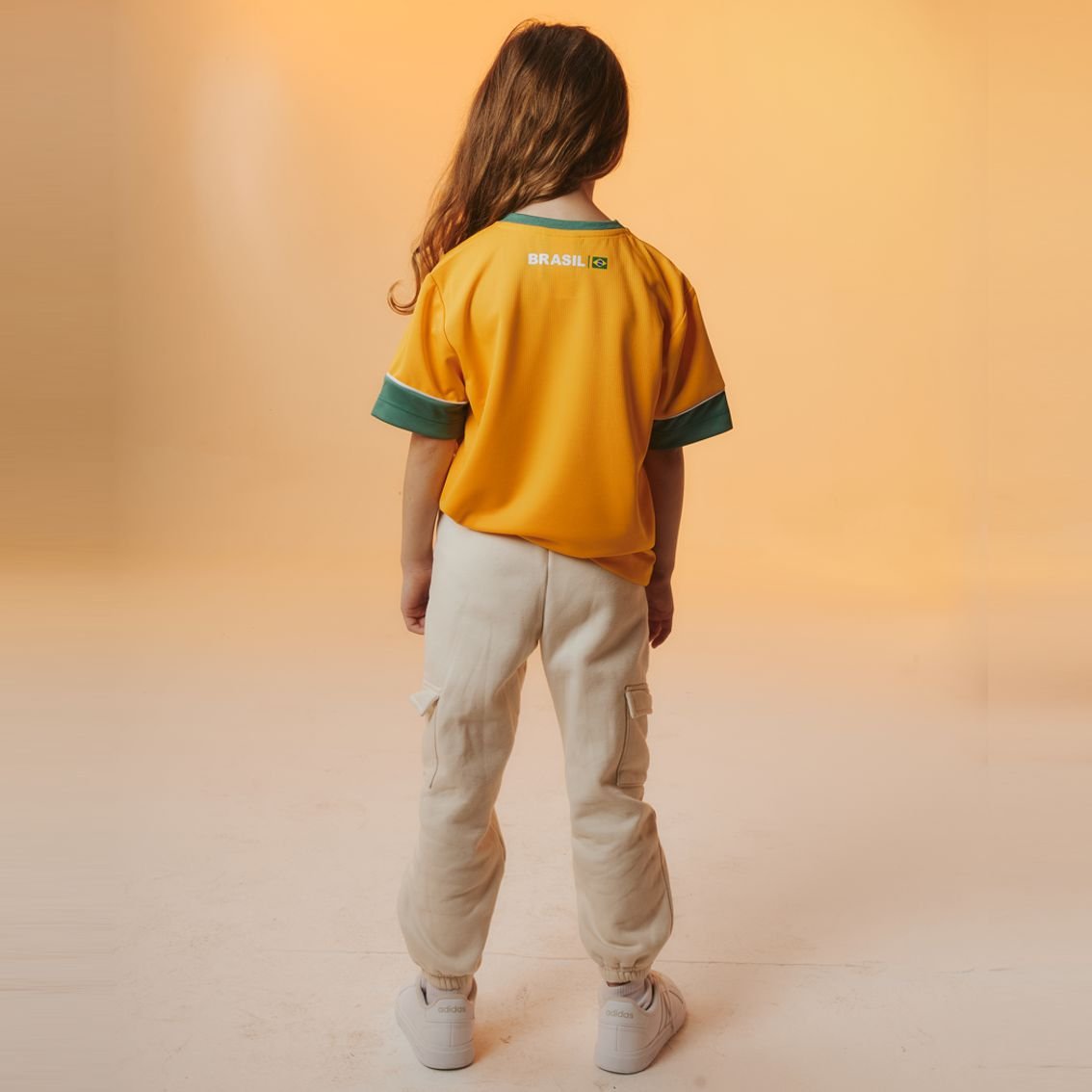 Camisa Brasil Infantil SAGA Braziline