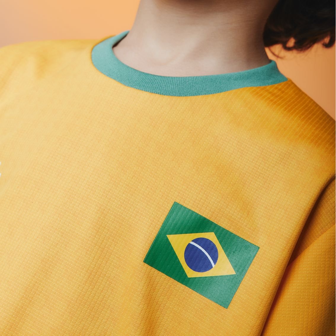 Camisa Brasil Infantil SAGA Braziline