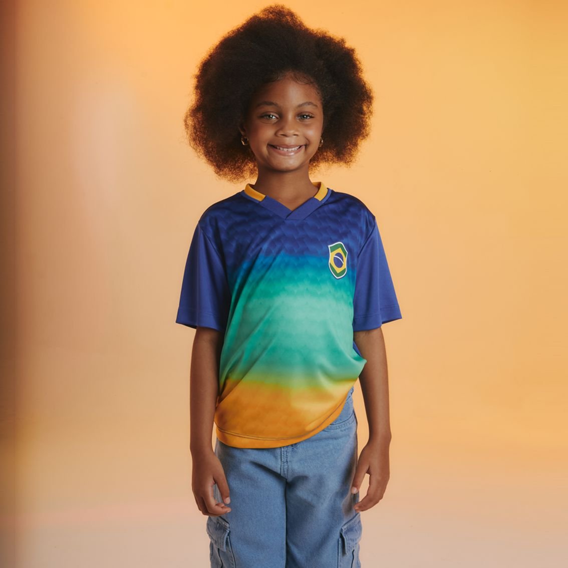 Camisa Brasil Infantil SAMBA Braziline