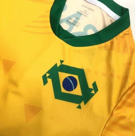 Camisa Brasil Infantil Torcedor Comemorativa Copa Do Mundo