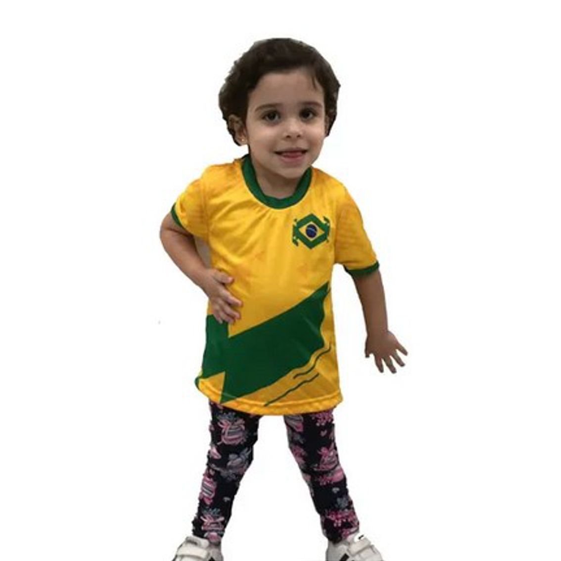 Camisa Brasil Infantil Torcedor Comemorativa PR 2949
