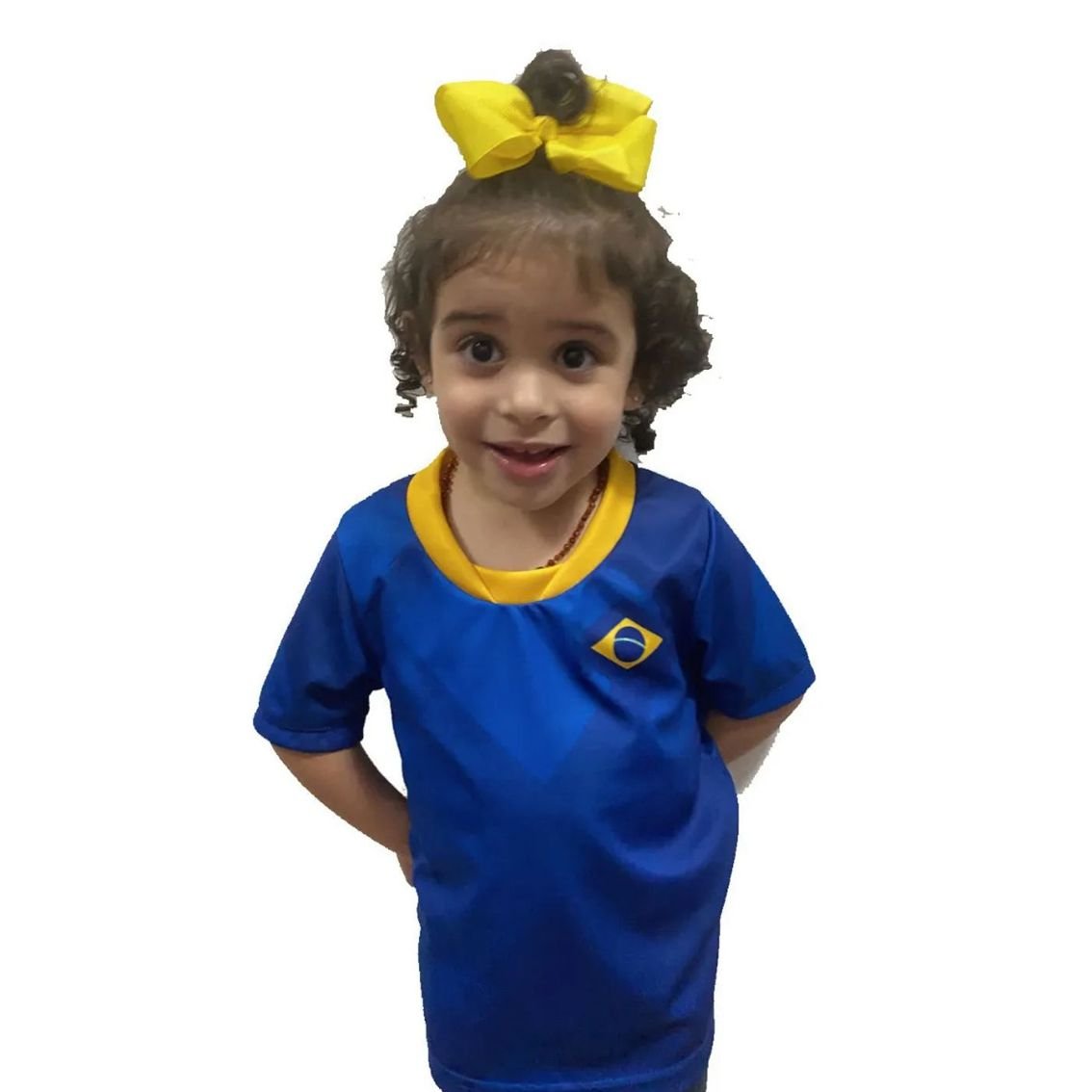 Camisa Brasil Infantil Torcedor Comemorativa PR 2949