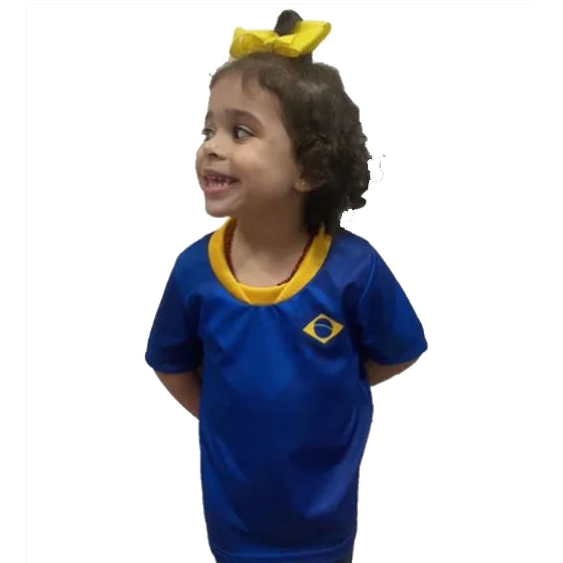 Camisa Brasil Infantil Torcedor Comemorativa PR 2949