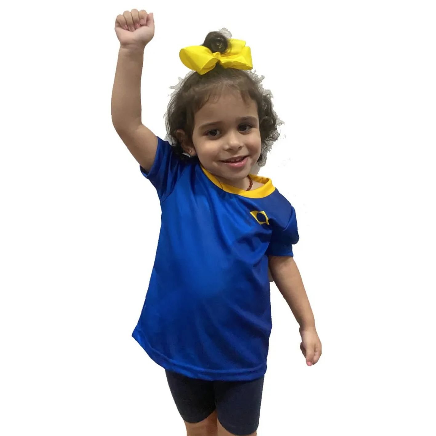 Camisa Brasil Infantil Torcedor Copa Do Mundo Confc. Paraná