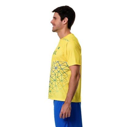 Camisa Brasil Masculina Elite Copa 2022 Torcedor