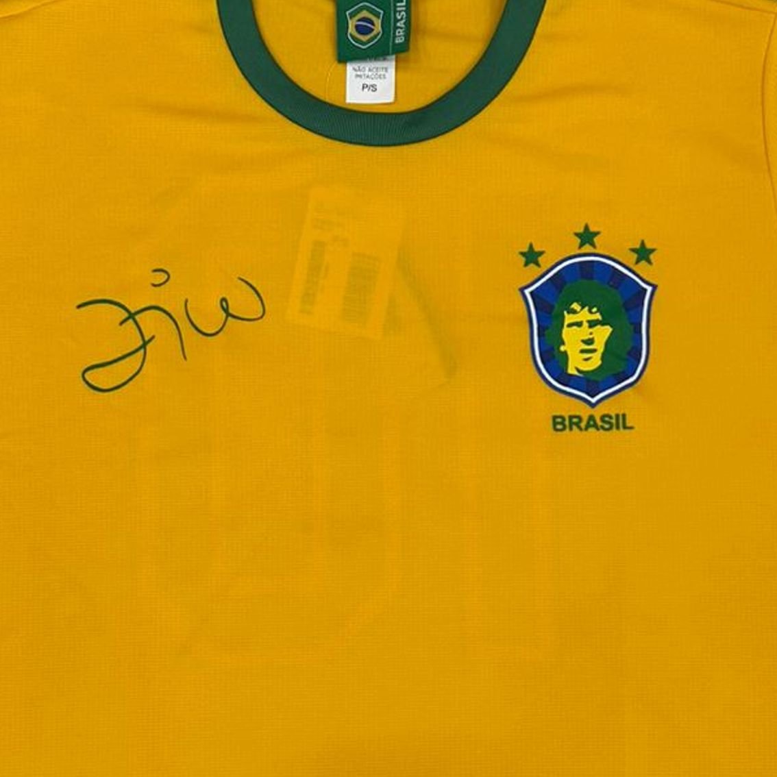 Camisa Brasil Masculina GALINHO ZICO Braziline
