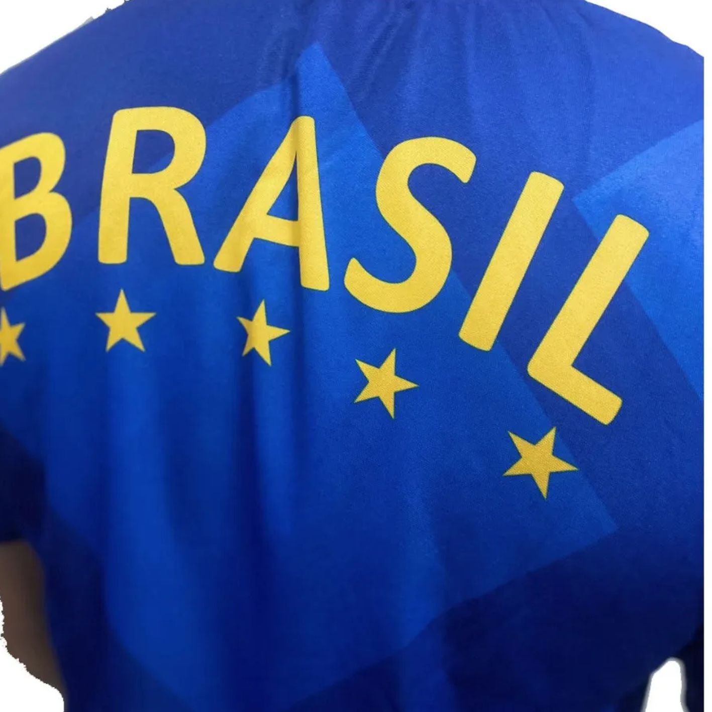 Camisa Brasil Masculina Torcedor Comemorativa Copa Do Mundo Conf. Paraná