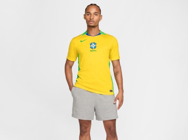 Camisa Brasil Nike I Mascculina 2025 FZ9011-718